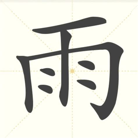 雨字部首的字|雨部首所有汉字